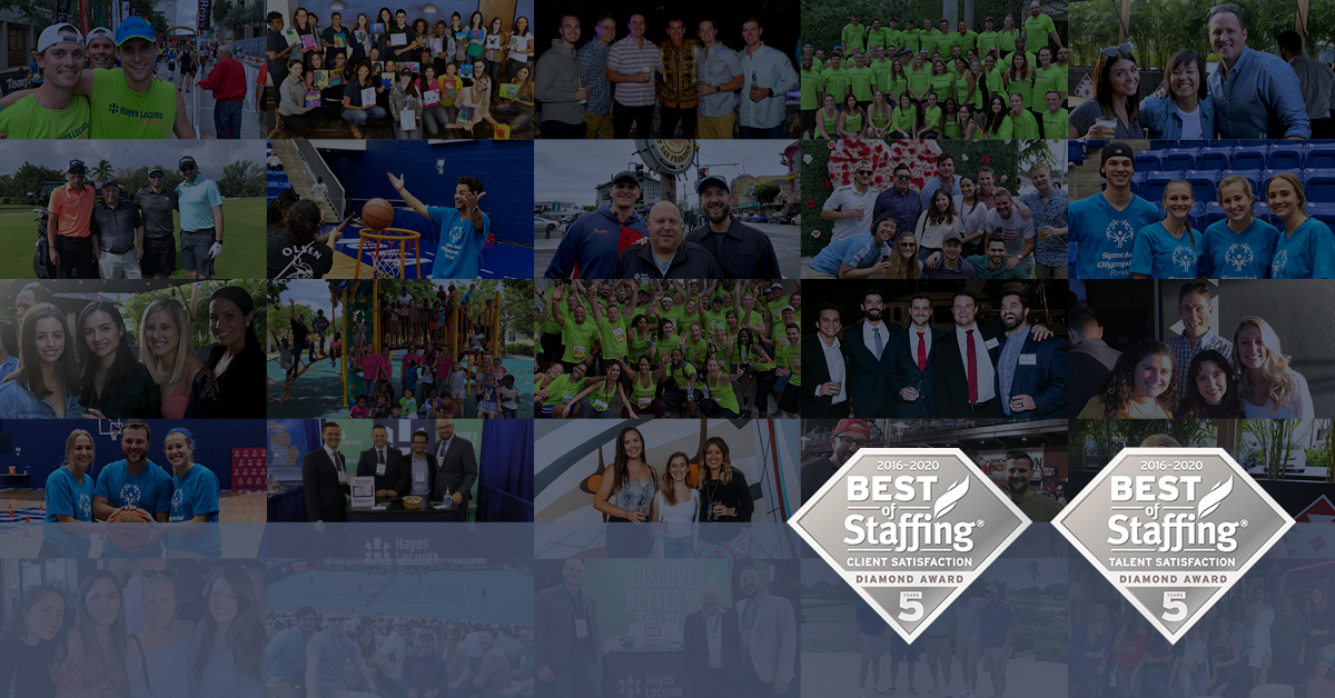 Hayes Locums Best Staffing Award