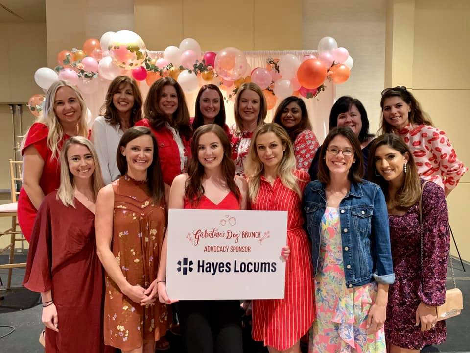 Hayes Locums at the 4KIDS Galentine's Brunch